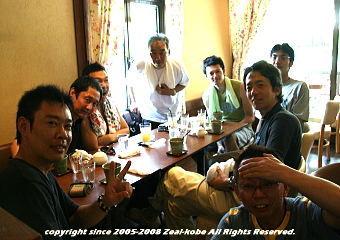 Zeal-kobe 2008 ７月期ツーリング 「もくもくファーム バーベキュー大会」Part 2（人物編）